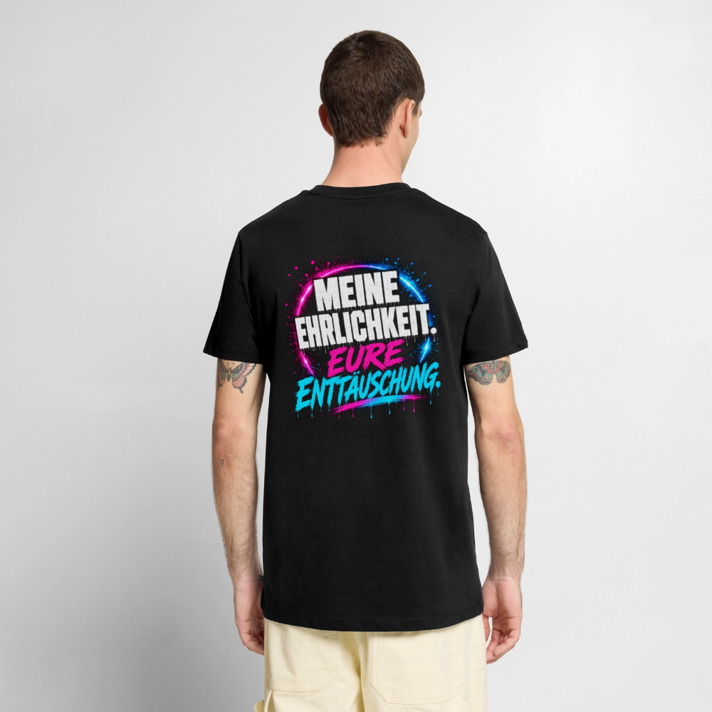 MONSHAKKA "Meine Ehrlichkeit" Heavy Oversized Tee - black