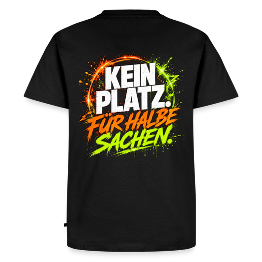 MONSHAKKA "Kein Platz Für Halbe Sachen" Heavy Oversized Tee - black