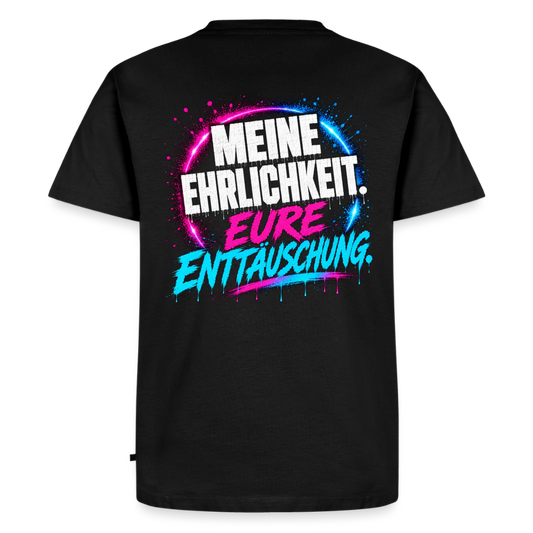 MONSHAKKA "Meine Ehrlichkeit" Heavy Oversized Tee⁠ - black